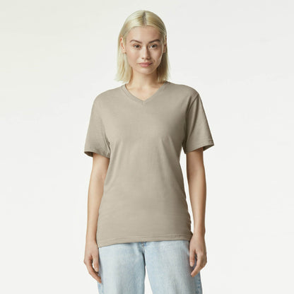 American Apparel CVC Unisex V-neck T-shirt 2006CVC