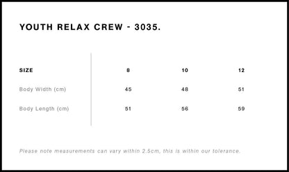 Youth Relax Crew 3035