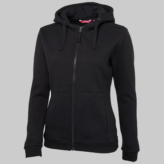 JB's LADIES FULL ZIP FLEECY HOODIE 3HJ1