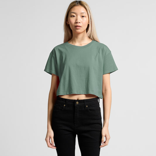 Wo's Crop Tee 4062
