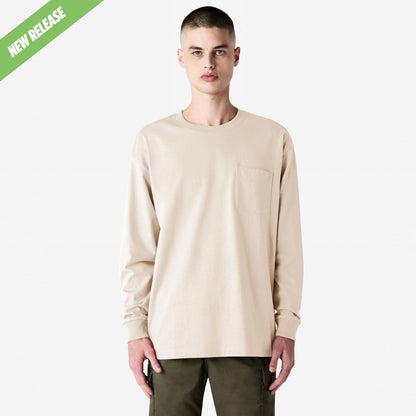 American Apparel Super Heavyweight Long Sleeve T-Shirt with Pocket 9401