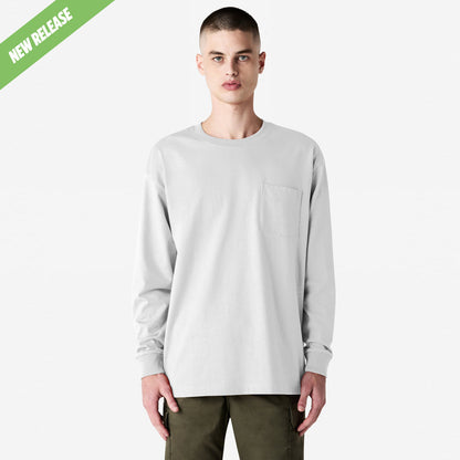 American Apparel Super Heavyweight Long Sleeve T-Shirt with Pocket 9401