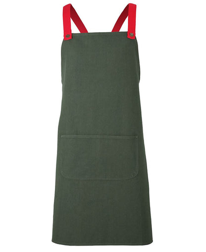 JB's CROSS BACK CANVAS APRON (WITHOUT STRAP) 5ACBC