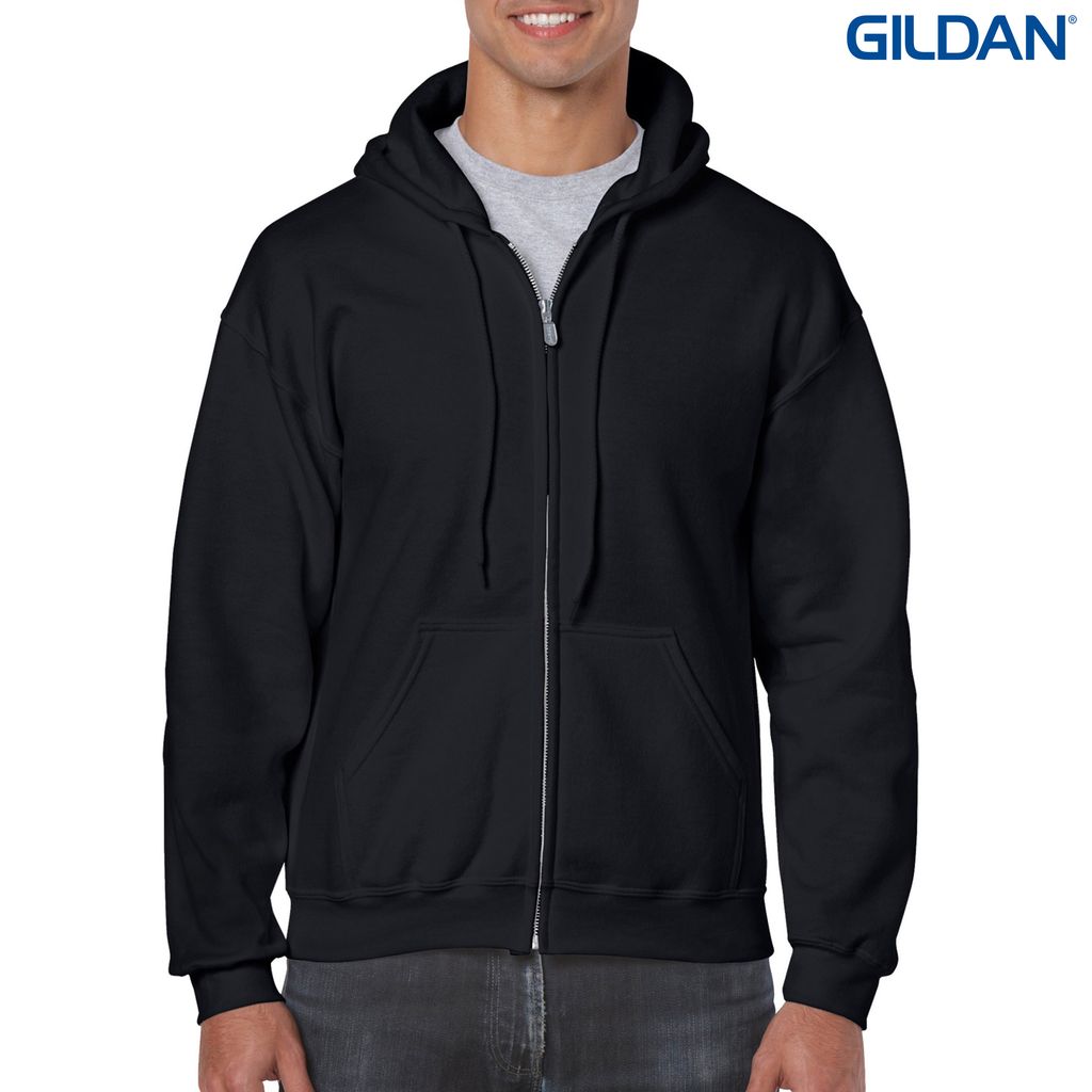 18600 Gildan Heavy Blend Adult Full Zip Hooded Sweatshirt