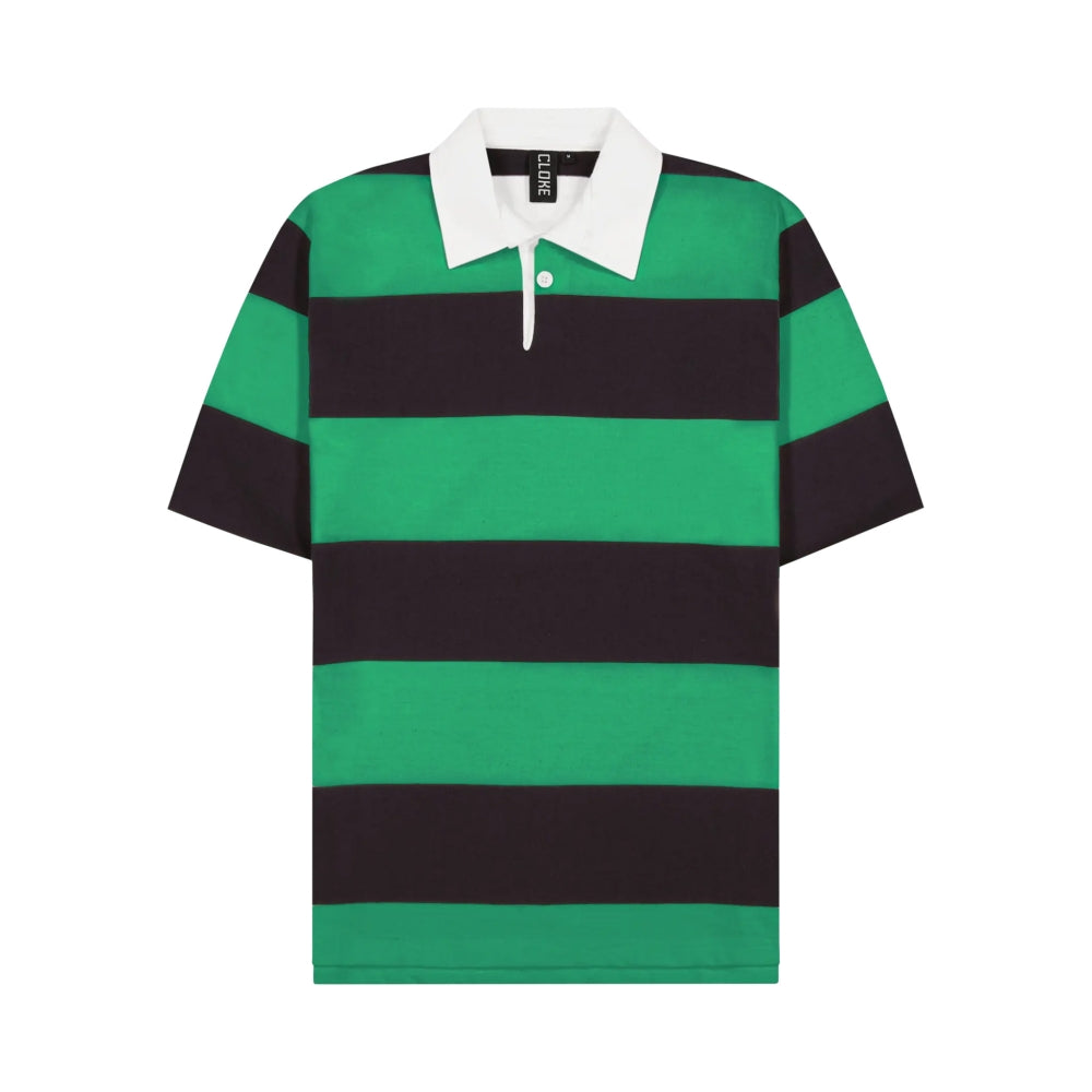 Short-Sleeved Striped Rugby Jersey SS-RJS