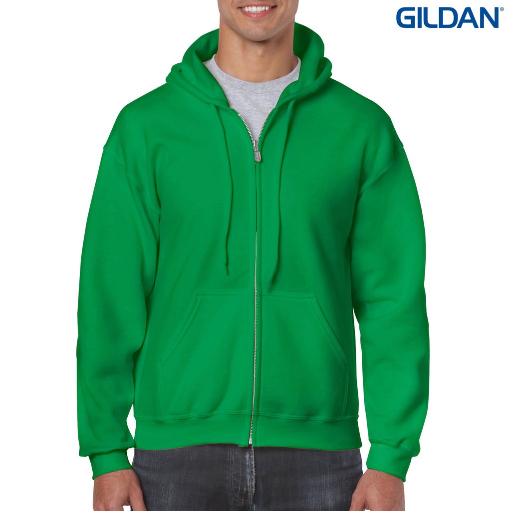 18600 Gildan Heavy Blend Adult Full Zip Hooded Sweatshirt