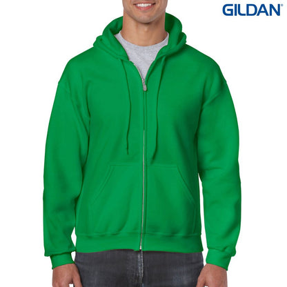 18600 Gildan Heavy Blend Adult Full Zip Hooded Sweatshirt