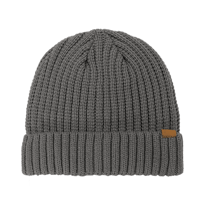 B2200 Headwear24 Rib Knitted Cuffed Beanie