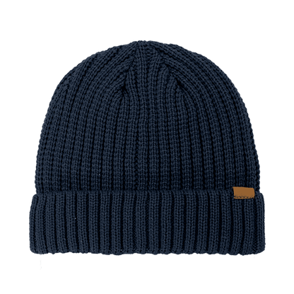 B2200 Headwear24 Rib Knitted Cuffed Beanie