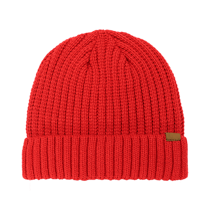 B2200 Headwear24 Rib Knitted Cuffed Beanie