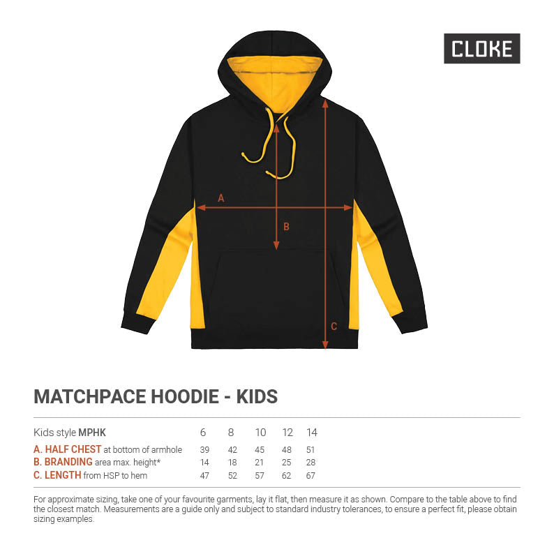 Matchpace Hoodie - Kids MPHK