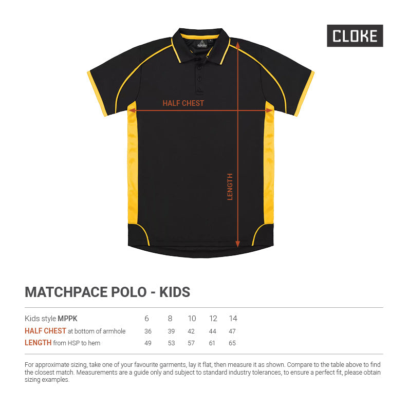 Matchpace Polo - Kids MPPK