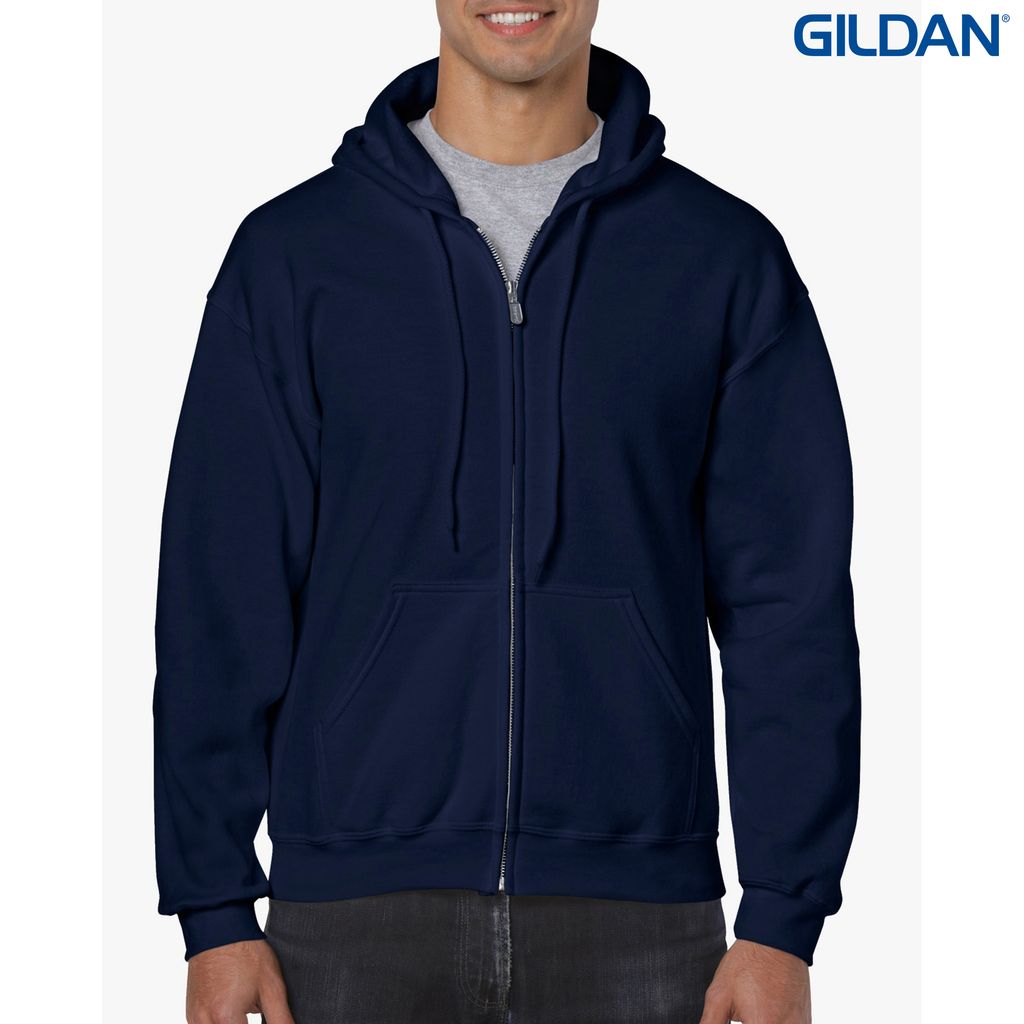 18600 Gildan Heavy Blend Adult Full Zip Hooded Sweatshirt