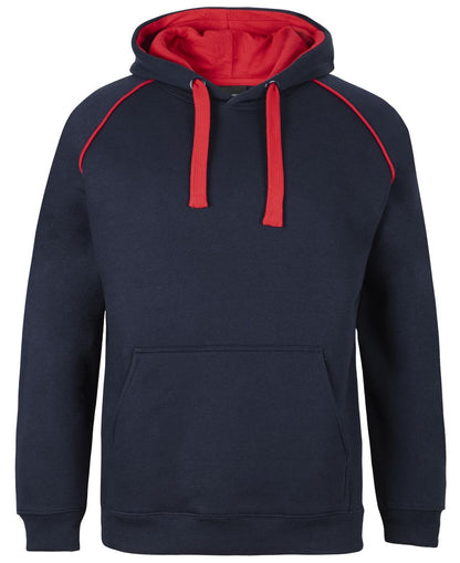 JB's CONTRAST FLEECY HOODIE 3CFH