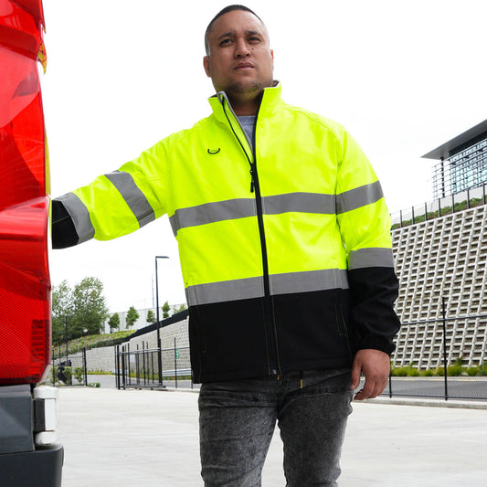 R450X Workguard Printable D/N Safety Softshell Jacket