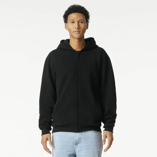American Apparel Reflex Fleece Unisex Full Zip Hooded Sweat RF497