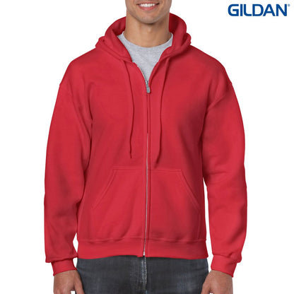 18600 Gildan Heavy Blend Adult Full Zip Hooded Sweatshirt