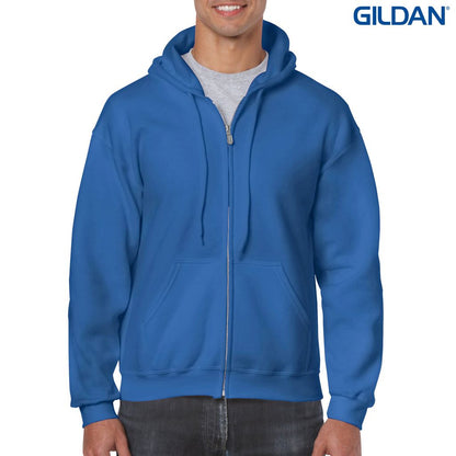 18600 Gildan Heavy Blend Adult Full Zip Hooded Sweatshirt