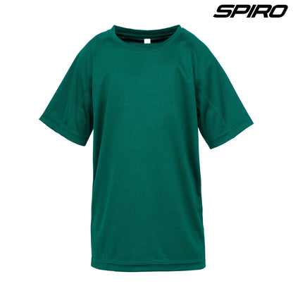 S287B Spiro Youth Impact Performance Aircool T-Shirt