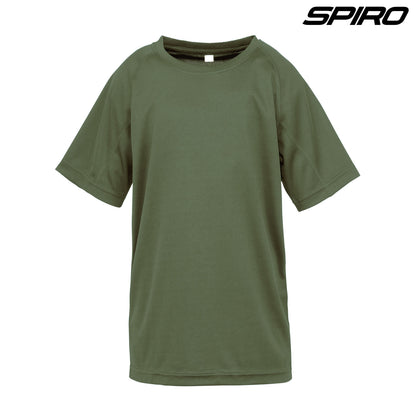 S287B Spiro Youth Impact Performance Aircool T-Shirt