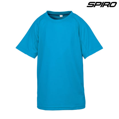 S287B Spiro Youth Impact Performance Aircool T-Shirt