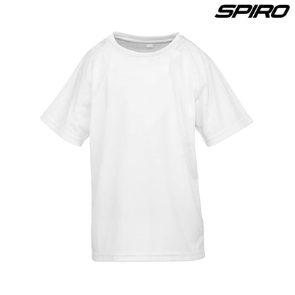S287B Spiro Youth Impact Performance Aircool T-Shirt