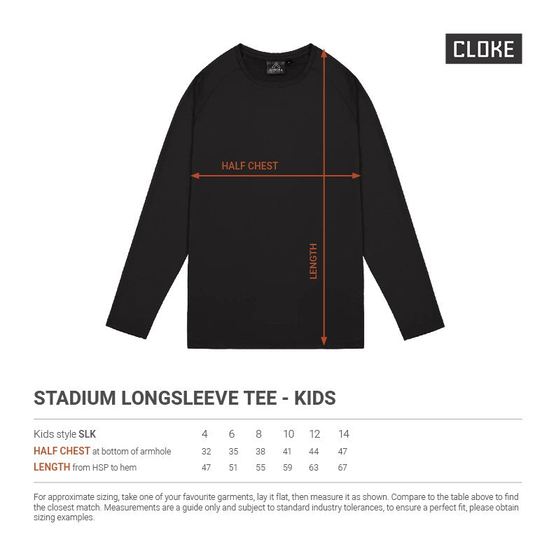 Kids Stadium LS Tee SLK