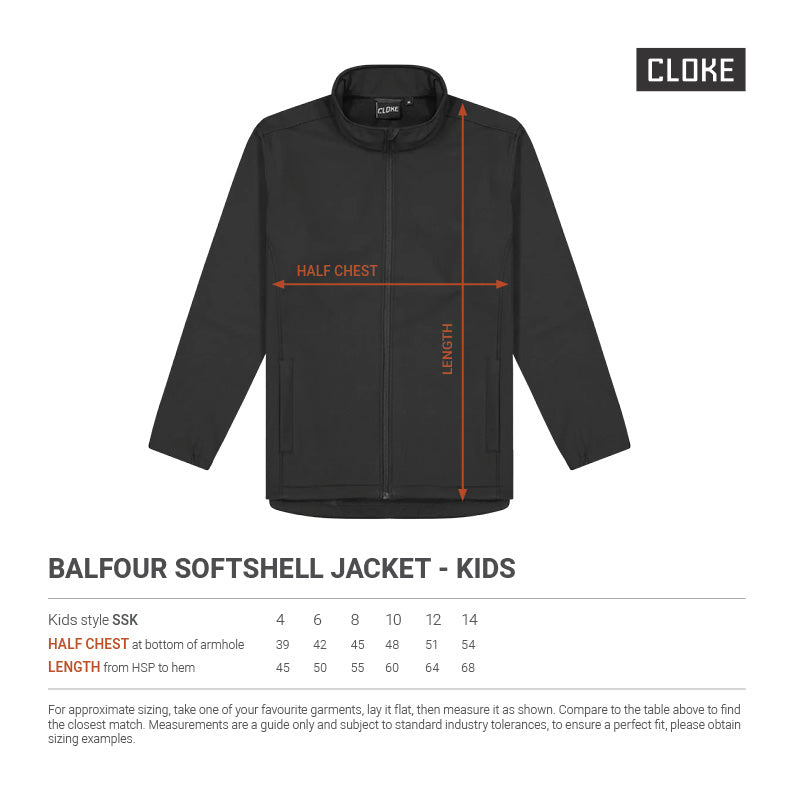 Balfour Softshell Jacket - Kids SSK