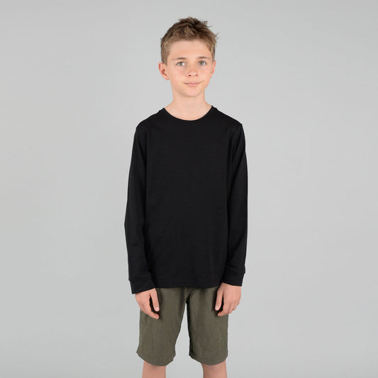 UCLT180Y Urban Collab Youth Long Sleeve Set Tee - 180gsm