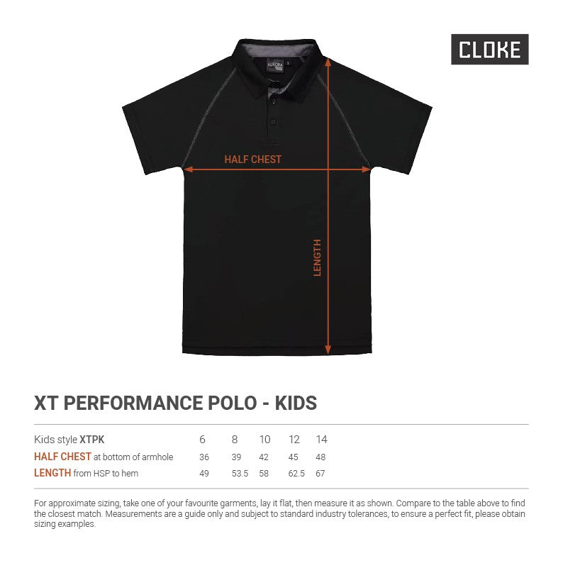 XT Performance Polo - Kids XTPK