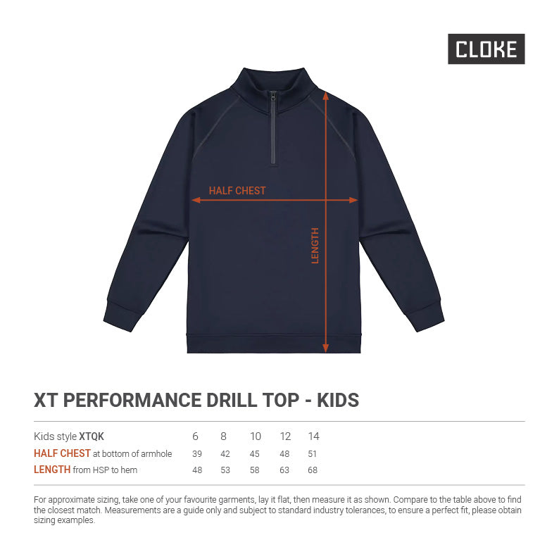 XT Performance Drill Top - Kids XTQK