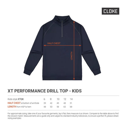 XT Performance Drill Top - Kids XTQK