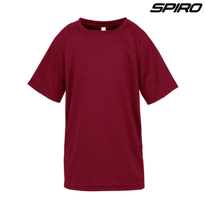 S287B Spiro Youth Impact Performance Aircool T-Shirt