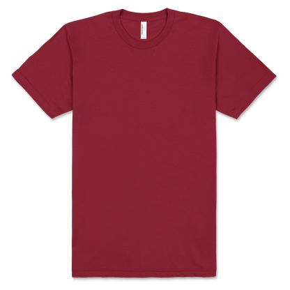 American Apparel Unisex Fine Jersey Short Sleeve T-shirt 2001