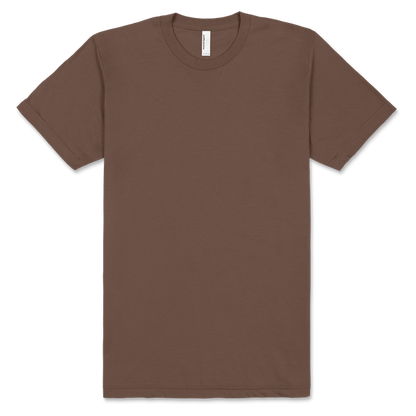 American Apparel Unisex Fine Jersey Short Sleeve T-shirt 2001