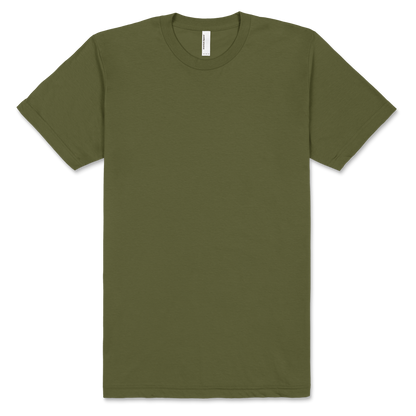 American Apparel Unisex Fine Jersey Short Sleeve T-shirt 2001
