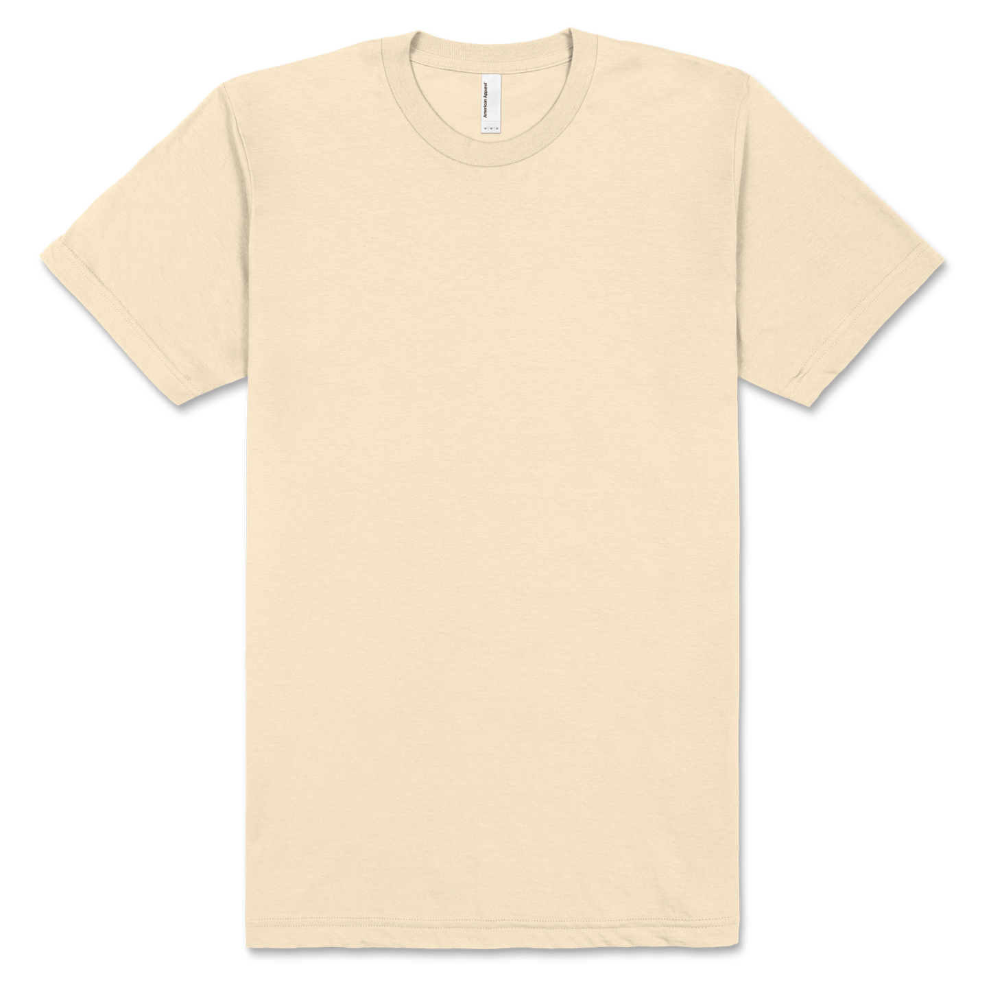 American Apparel Unisex Fine Jersey Short Sleeve T-shirt 2001