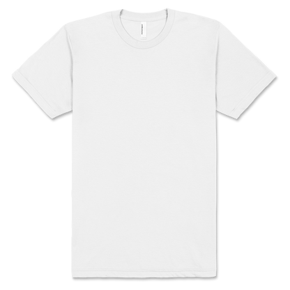 American Apparel Unisex Fine Jersey Short Sleeve T-shirt 2001